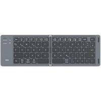 Клавиатура для Смарт ТВ Hama 125136 "Travel 450" Bluetooth® Mini Keyboard, Folding, Wireless, Blk, Qwertz De