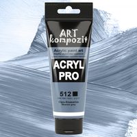 Краска акриловая Art Kompozit, (512) Серо-голубая, 75 мл