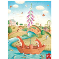 Головоломка Mideer MD3281 Puzzle Convallaria, serie de buzunar, 216 elem.
