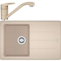 Мойка кухонная со смесителем Franke 114.0491.655 BFG 611-78 + Novara Plus Avena