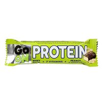 Batonas cu arahide si caramela GO ON Protein 50g