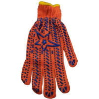 Спецодежда miscellaneous 260971 Трикотажные перчатки из ПВХ CIN 455