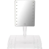 Cutie depozitare 5five 56161 Organizator cosmetica Selena cu oglinda LED 28.2X16.4X38cm