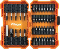 Набор головок, бит, насадок Villager Set bits 42 pcs Villager