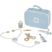 Игрушка Premaman PJQQE0-CCC-UNQ Set de joaca din lemn Doctor
