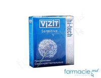 Prezervative Vizit N3 Hi-Tech Sensitive (contur anatomic)