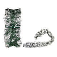 Новогодний декор Promstore 02548 Ramura de brad înzăpezită, 260cm