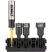 Набор головок, бит, насадок DeWalt DT70827 Set capete magnetice 8mm,10mm,13mm+prelungitor (P.4)