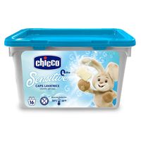 купить Chicco гелевые капсулы для стирки Sensitive, 16 шт в Кишинёве