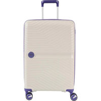Valiză CCS 5239 S White/Purple