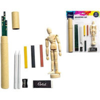 Набор для творчества Promstore 47966 Набор для рисования Artist 12ед с фигурой человека