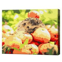 Картина по номерам Art Gallery CX4362 20x30cm Ariciul printre mere