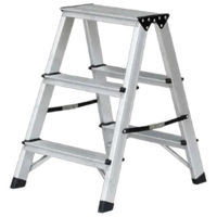 Лестница Lider-Tech AD0403A Scara dubla aluminum, 2x3 trepte, H=0.65m, sarcina max.150kg