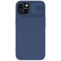 Nillkin Apple iPhone 15, CamShield Silky Silicone Case, Midnight Blue