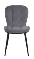 Стул Interdepo GIO, Dark Grey Velour