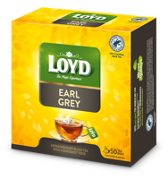 LOYD Earl Grey, чай черный, 50 пак