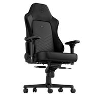 Gaming Chair Noble Hero NBL-HRO-PU-BLA Black/Black, User max load up to 150kg / height 165-190cm
