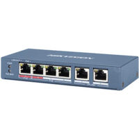 Switch/Коммутатор Hikvision DS-3E0106HP-E (4PoE + 2Uplink)