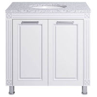 Шкаф под умывальник miscellaneous NAPOLEON 85 (GR 85) Alb-Argint New