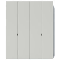 Dulap Fabrik Home Hardy 4 двери (серый мат/ МДФ)