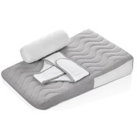 Гнездо для новорожденных BabyJem 132 Salteluta pozitionator pentru bebelusi Baby Reflux Pillow Gri