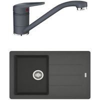 Мойка кухонная со смесителем Franke 114.0660.642 BFG 611-78 + Novara Plus Negru