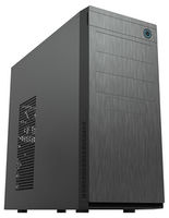 Case ATX Chieftec HC-10B-OP, w/o PSU, 2xUSB3.0, USB Type C, Black