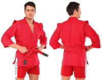Одежда для спорта SUHS 12379 Kimono pt sambo din coton m.130 cm, 500g/m2 CO-4676