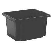 Короб для хранения KIS 48131 Ящик H Box 25l, 42x35xH23cm, черный