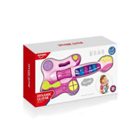 Музыкальная игрушка Huanger (78669) Chitară cu baterii roz HE0502