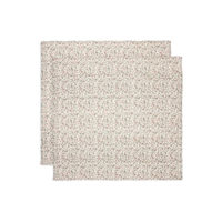 Аксессуар для пеленания Jollein 535-852-67045 Pelinci de muselina Retro Flowers, 115x115cm, 2buc