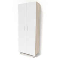 Шкаф Smartex N4 80cm Дуб Светлый/Белый