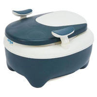 Oală U-Grow UGOM-77BL albastră cu mânere pentru bebeluși