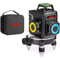 Нивелир лазерный Crown CT44088-R TB 360° 30м 3 луча
