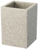 Стакан для зубных щёток Bisk 01596 SAND