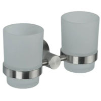 Accesoriu pentru baie Frap Suport pahare dublu F30108 INOX