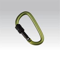 Брелок Munkees D-Shape Carabiner with Screw Lock 6 x 60, 3246