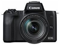 DC Canon EOS M50 Mark II, Black & EF-M 18-150mm f/3.5-6.3 IS STM KIT