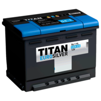 Авто аккумулятор Titan EuroSilver 6CT-56.1 VL