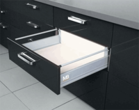 Modern Box gri L-500 H-146 deschidere totală cu amortizor