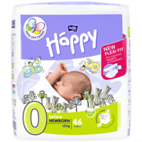 Scutece Bella Baby Happy Before Newborn (2,5 kg), 46 buc.