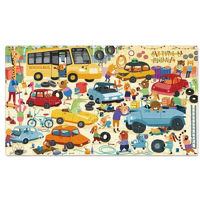 Головоломка Mideer MD3078 Puzzle în valiză Garaj, 104 elem.