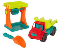 Игрушка Battat BX2198C3Z Set Moara de nisip si camion, cod 61690