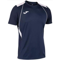 Одежда для спорта Joma Championship VII Short Sleeve T-Shirt Navy White (3XS) 103081.332