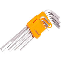 Набор ручных инструментов Hoteche 260209 Ключи шестигранные 1,5-10mm длинные 9шт