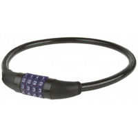 Аксессуар для велосипеда M-Wave Sistem antifurt bicicleta D 12.6 cable lock dark-smoke