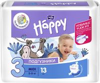 Подгузники Bella Baby Happy Midi, 13 шт.