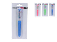 Pix cu bila Get-it 10 culori, 16cm, blister