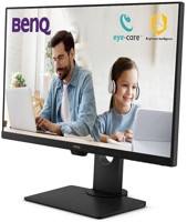 27" BenQ GW2780T, Black, IPS, 1920x1080,60Hz, 5ms, 250cd, DCR20M:1, D-Sub+HDMI+DP, Spkrs, Pivot