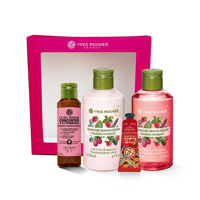 LES PLAISIRS NATURE - Set îngrijirea corpului Zmeură & Mentă